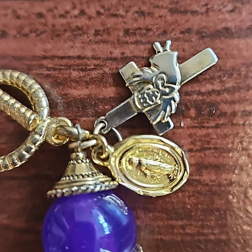 Cloisine rosary style bracelet - Picture 2 of 3